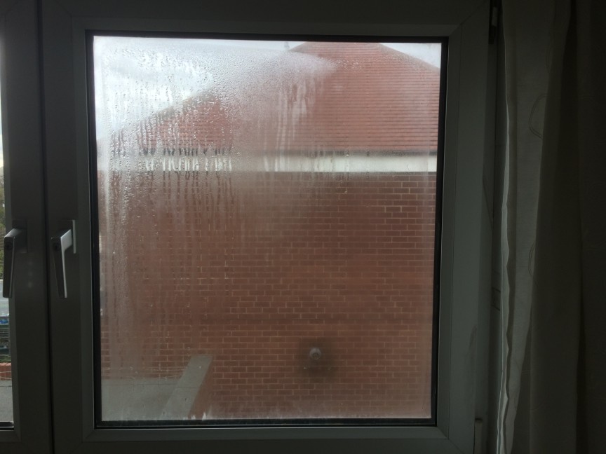 Misted Window In Sunderland Before