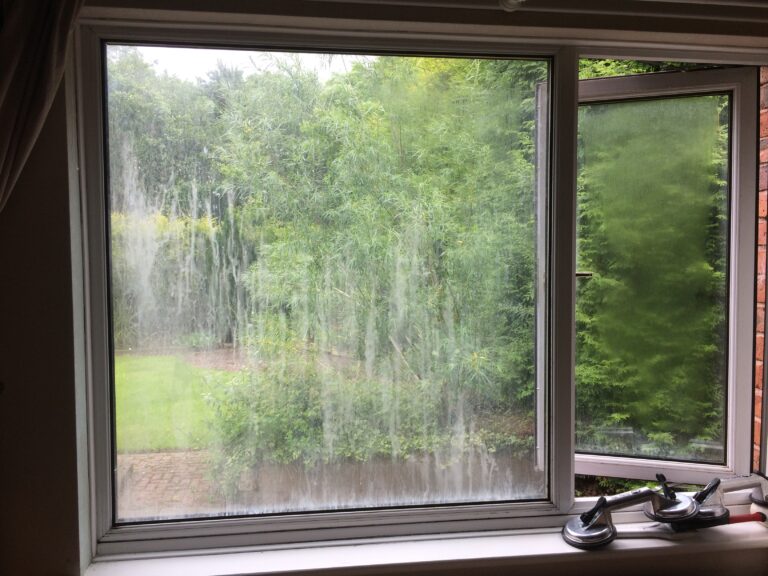 Condensation between glass panes in Seaburn