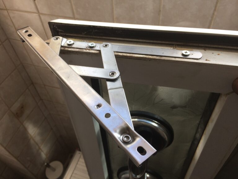 Window Hinge & Friction Stay Repairs Worn friction stay hinge on a uPVC window