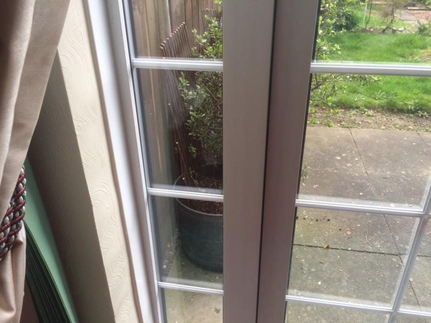 Misted Double Glazing Repair Same georgian-style panes after WindowFix fitted new sealed units - clear view restored